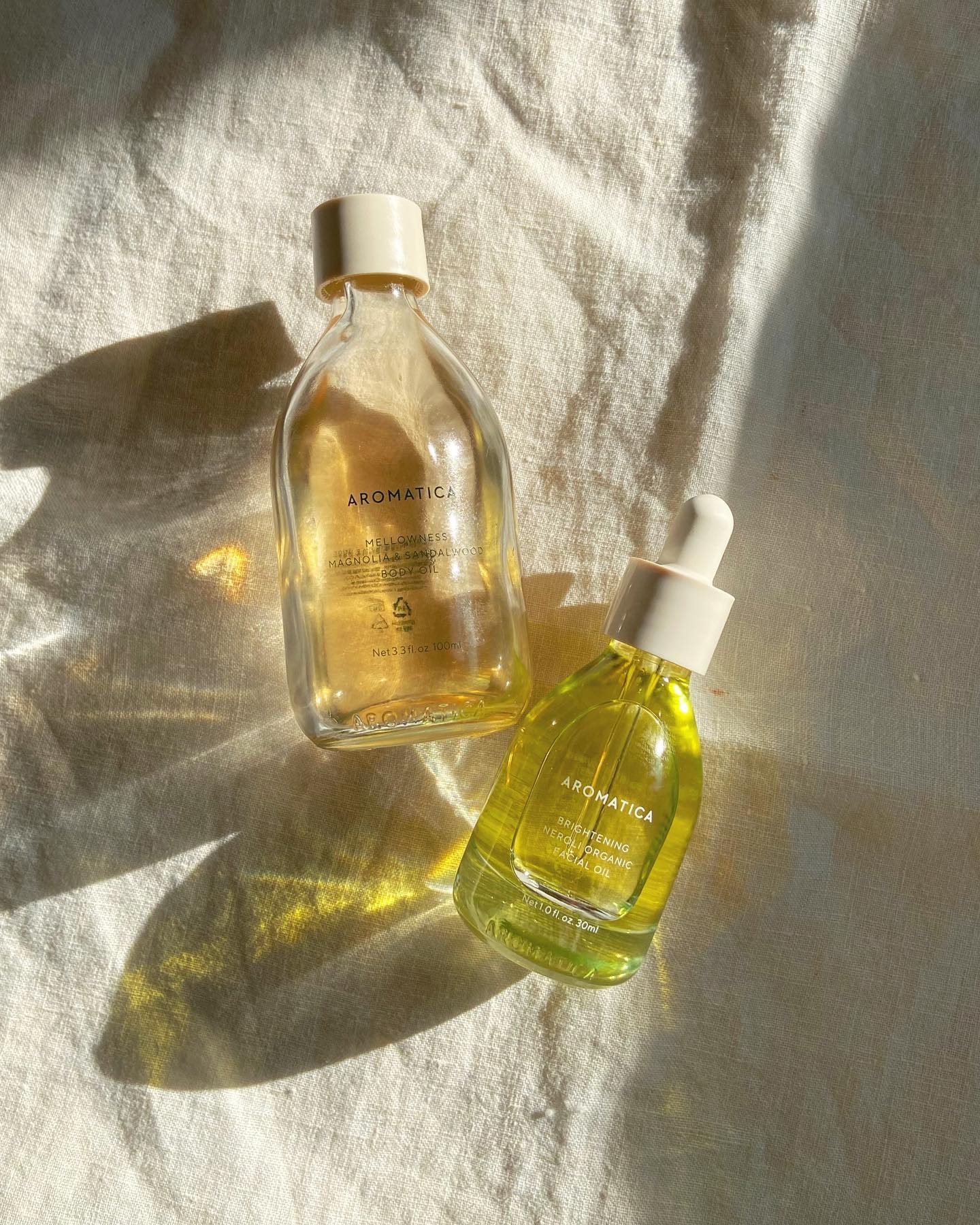 オーガニックボディーオイル ‐メロウニス ボディオイル マグノリア&サンダルウッド/AROMATICA/ボディオイルを使ったクチコミ（1枚目）