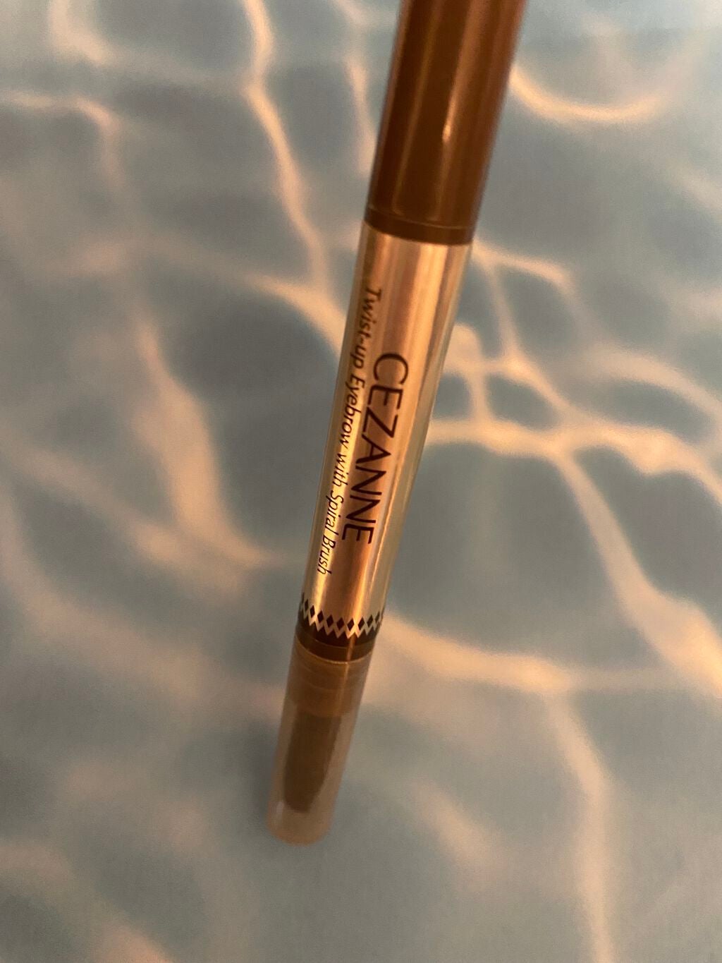 ブラシ付きアイブロウ繰り出し/CEZANNE/アイブロウペンシルを使ったクチコミ(1枚目)