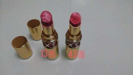 ルージュ ヴォリュプテ シャイン/YVES SAINT LAURENT BEAUTE/口紅を使ったクチコミ(2枚目)