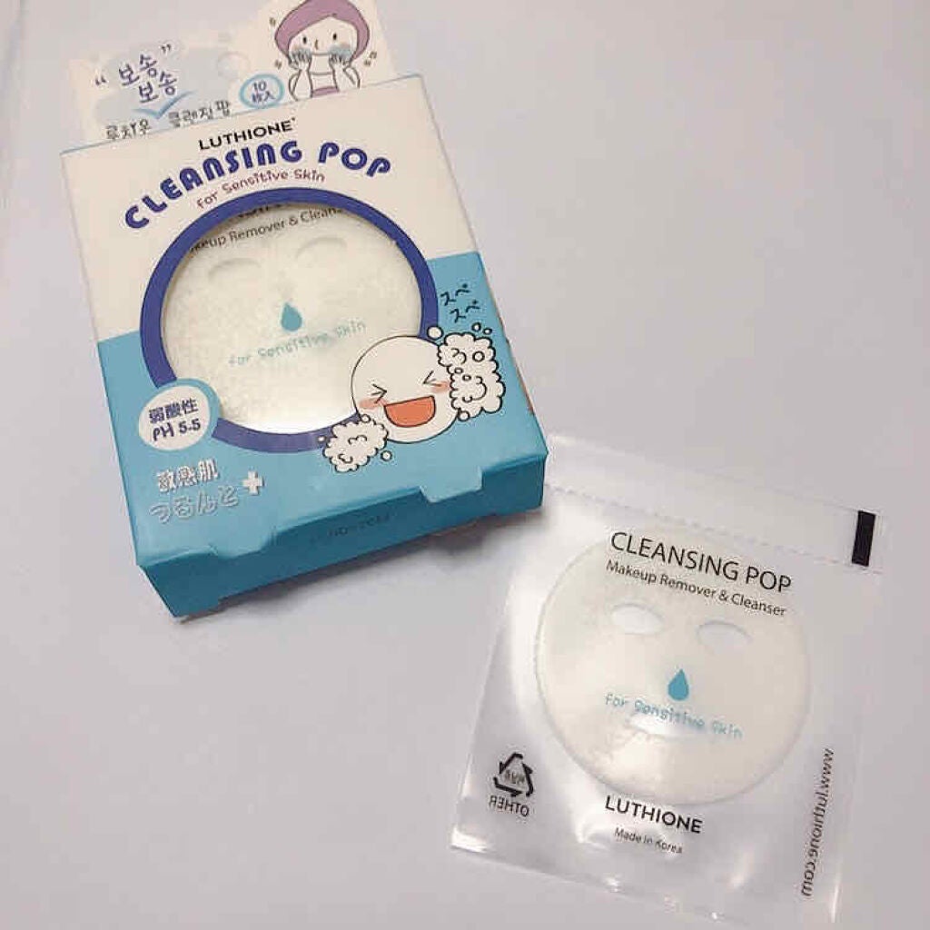 クレンジングポップ敏感肌/ルチオン/クレンジングクリームを使ったクチコミ(2枚目)