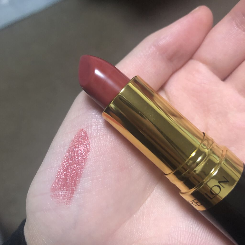 スーパー ラストラス リップスティック/REVLON/口紅を使ったクチコミ（1枚目）