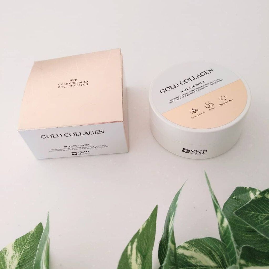 GOLD COLLAGEN DUAL EYE PATCH/SNP/アイケア・アイクリームを使ったクチコミ(1枚目)