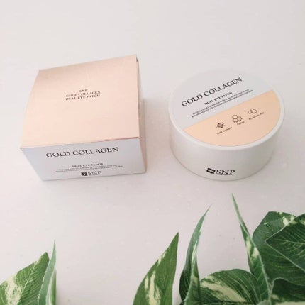 GOLD COLLAGEN DUAL EYE PATCH/SNP/アイケア・アイクリームを使ったクチコミ(1枚目)