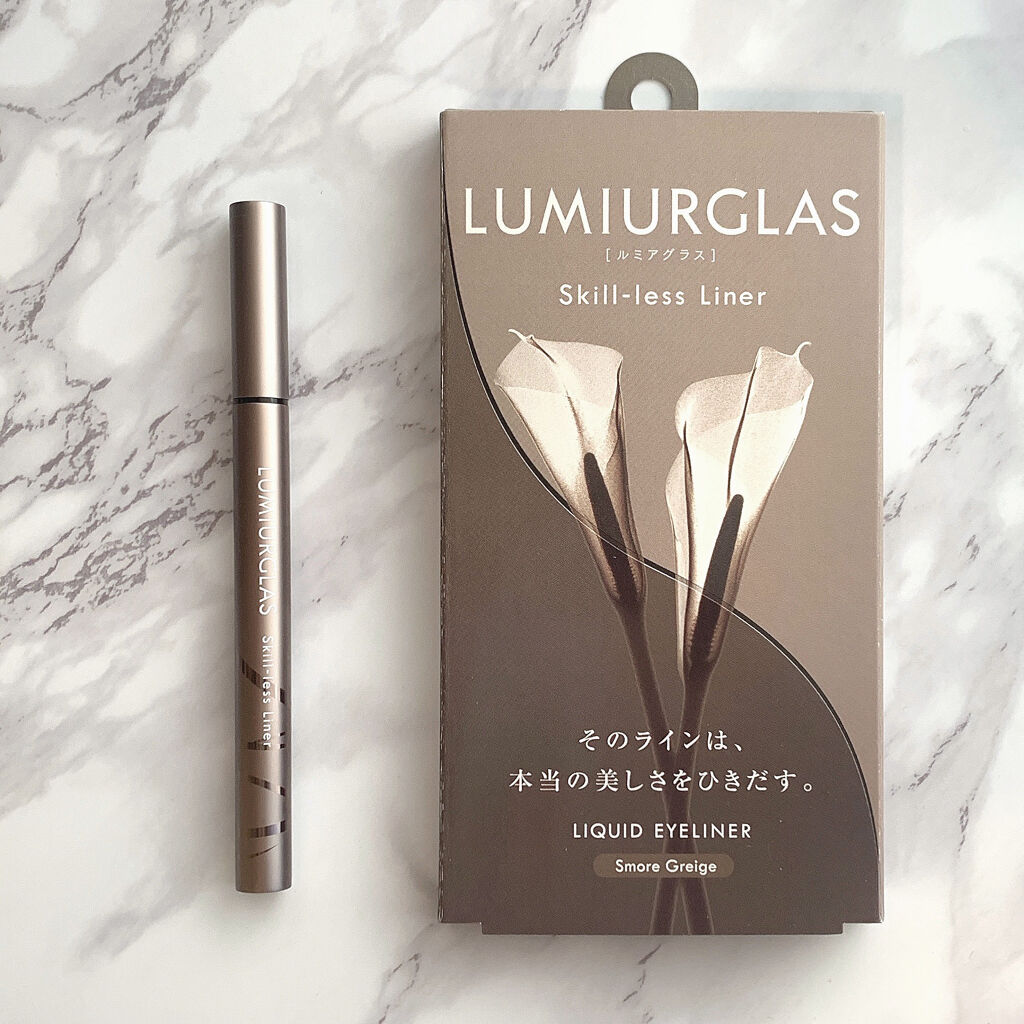 スキルレスライナー/LUMIURGLAS/リキッドアイライナーを使ったクチコミ（2枚目）