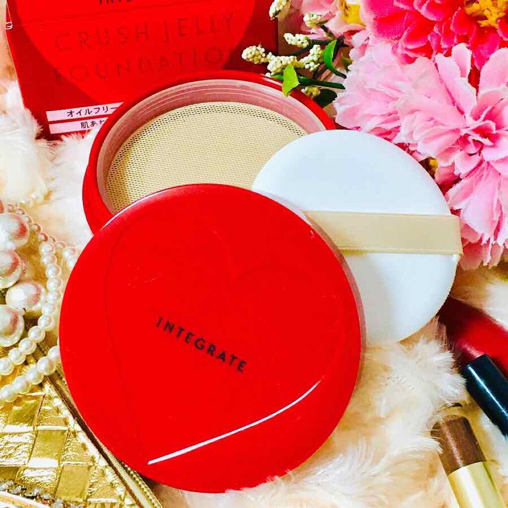 水ジェリークラッシュ/インテグレート/クリーム・エマルジョンファンデーションを使ったクチコミ(2枚目)
