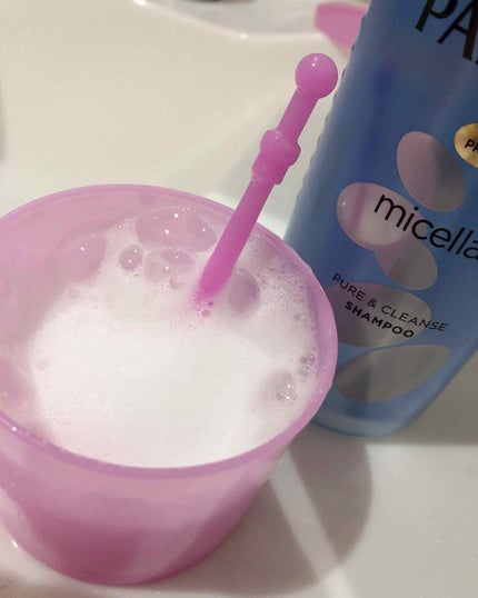 ミセラーシリーズ ピュア&クレンズ シャンプー/トリートメント/パンテーン/市販シャンプーを使ったクチコミ(2枚目)