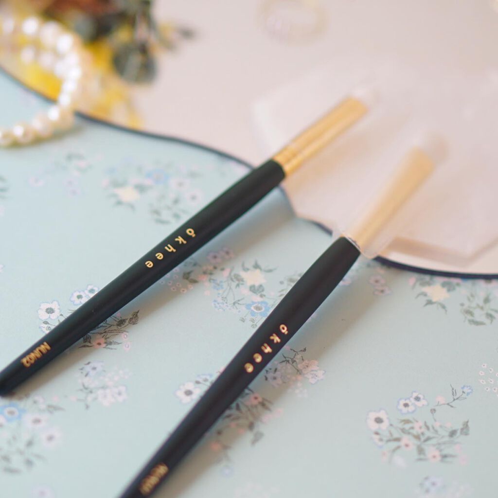 okhee ベースアイシャドウブラシ NUN01/SOOA DOR/メイクブラシを使ったクチコミ(4枚目)