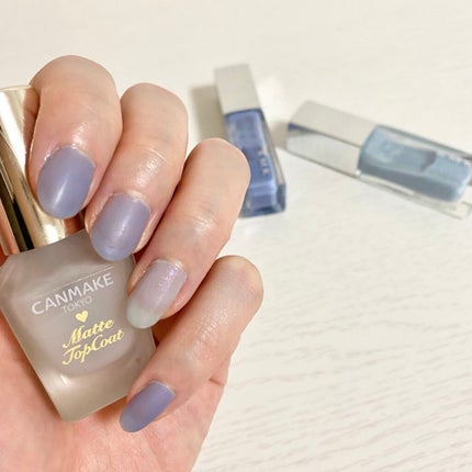 ネイルポリッシュ EX-35 ダイヤモンドスプラッシュ/RMK/マニキュアを使ったクチコミ(2枚目)