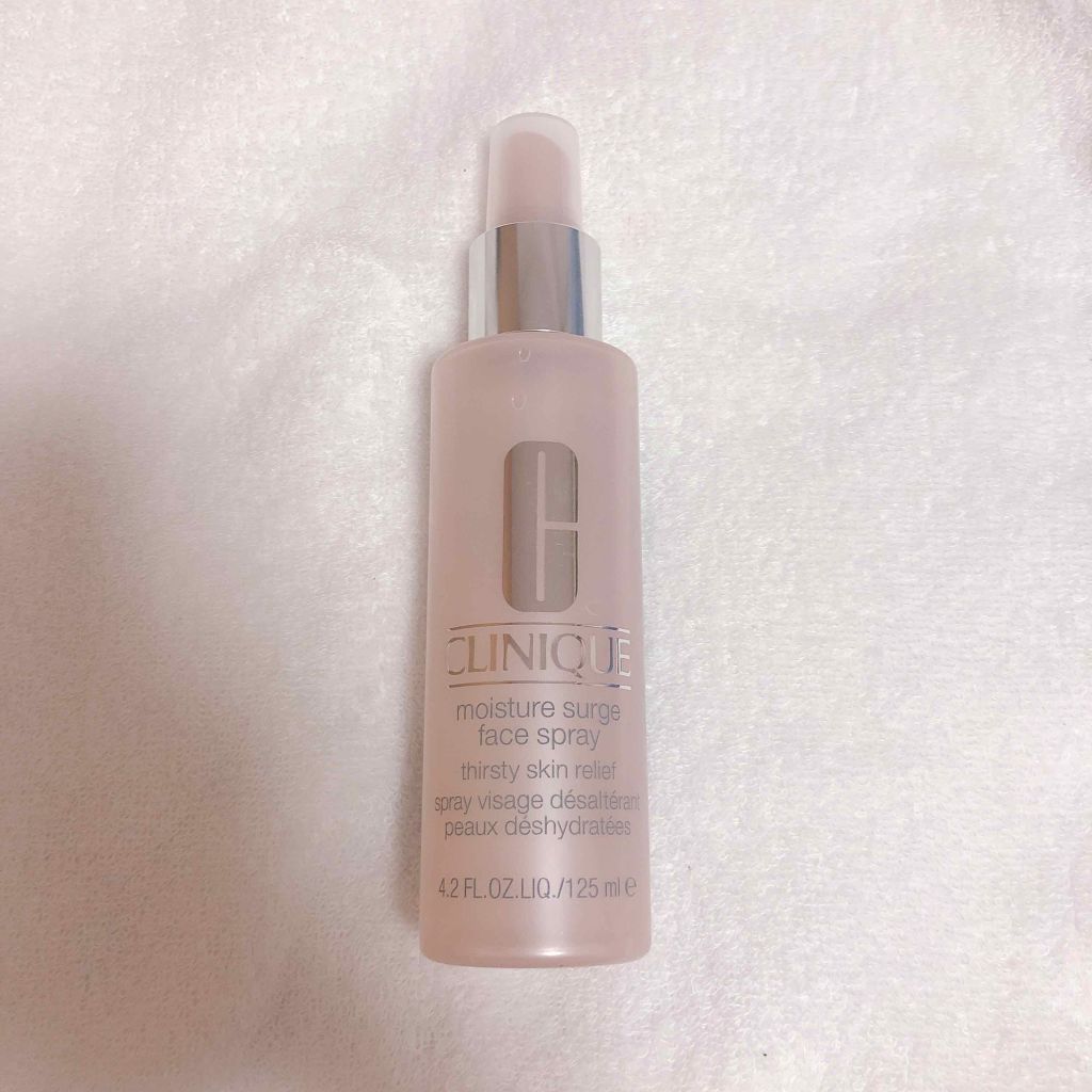 モイスチャー サージ フェース スプレー/CLINIQUE/ミスト状化粧水を使ったクチコミ（1枚目）