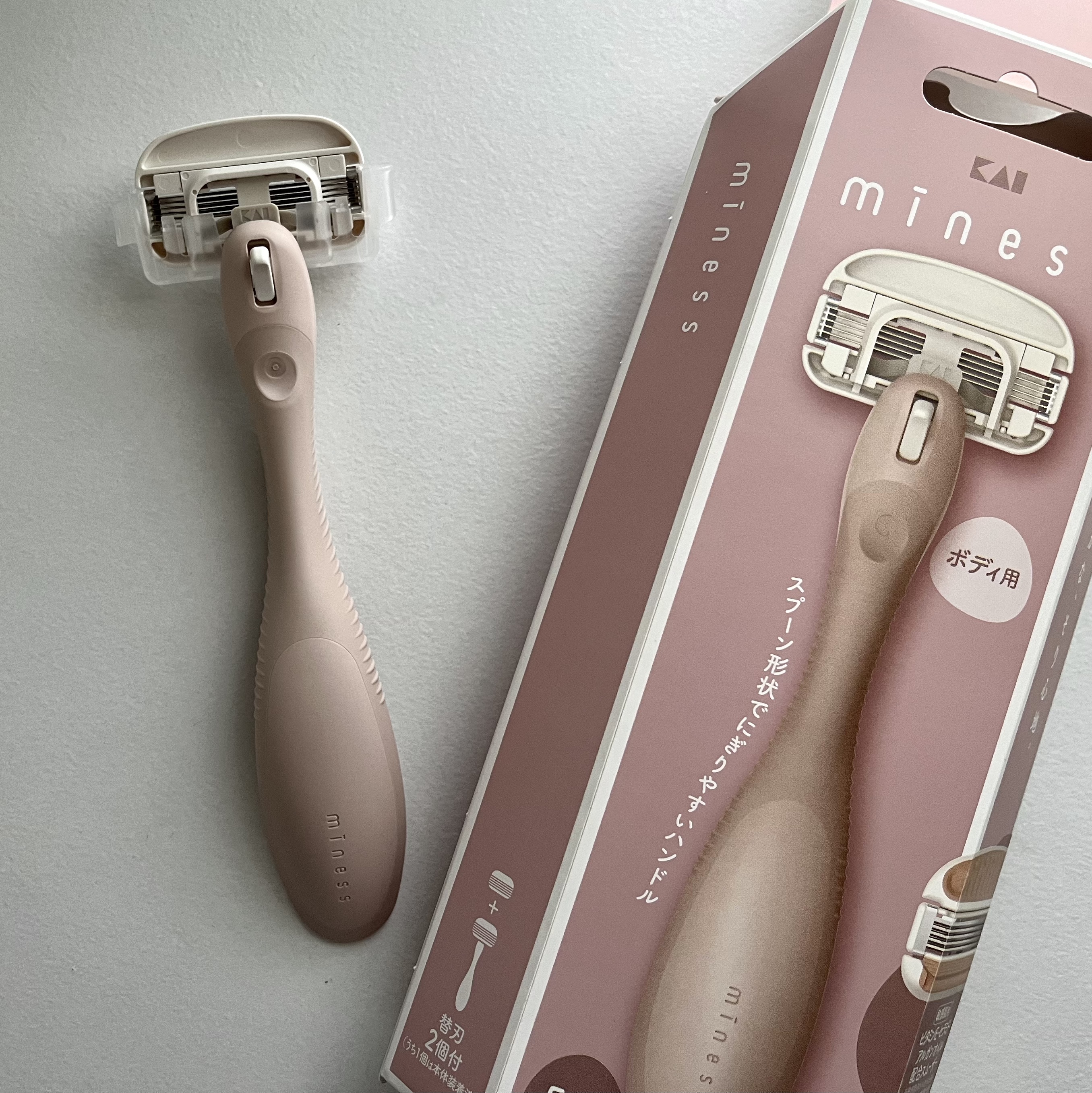 miness VIOデリケートゾーン用カミソリ/貝印/シェーバーを使ったクチコミ（2枚目）