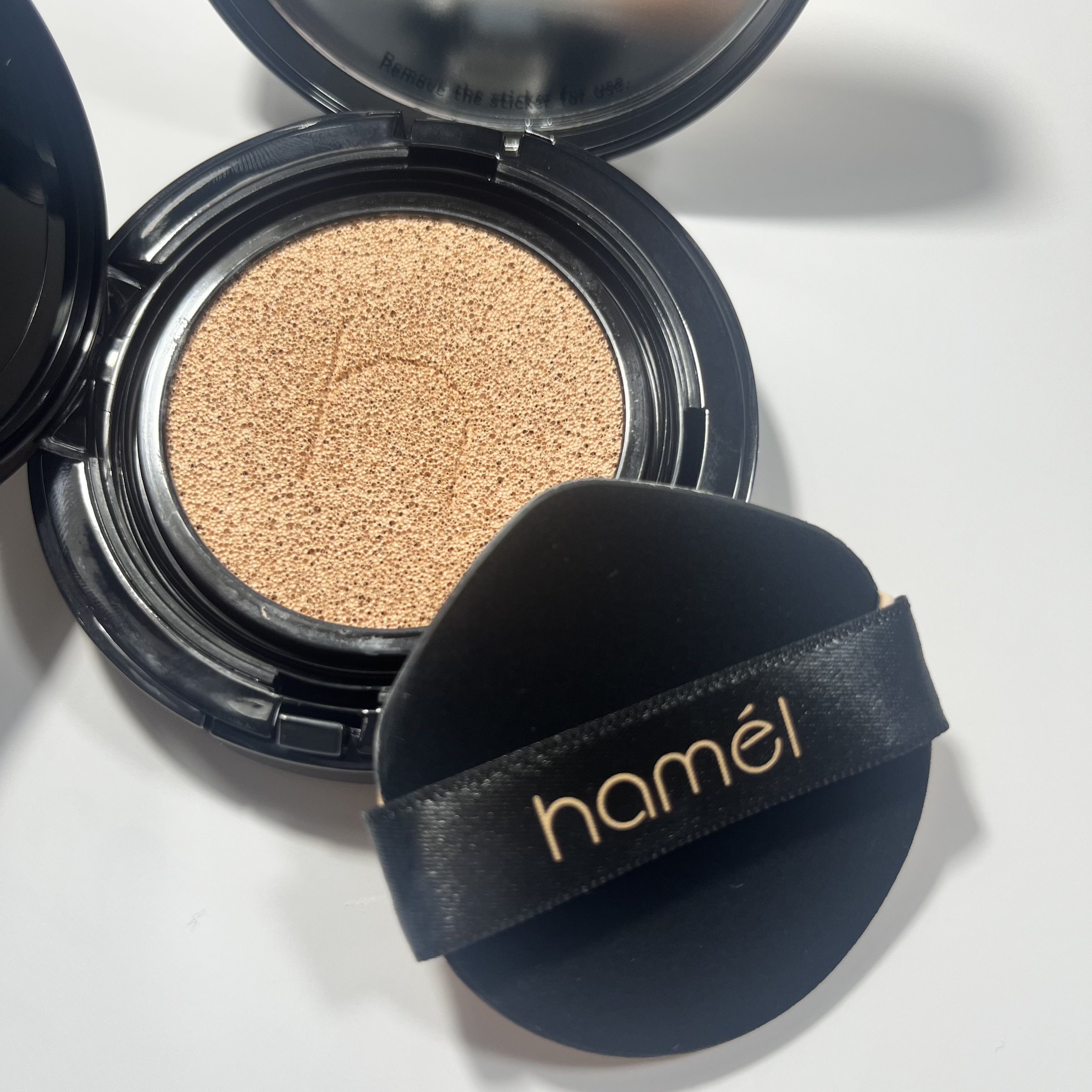 ヴィーガンアクアゼロフィットクッション/HAMEL/クッションファンデーションを使ったクチコミ（2枚目）