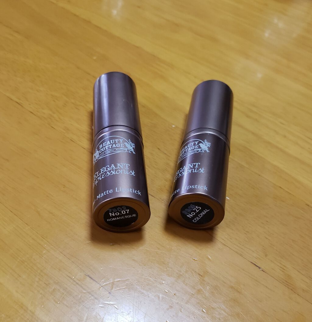 Elegant Impressionist Semi- matte Lipstick/Beauty Cottage/口紅を使ったクチコミ（1枚目）