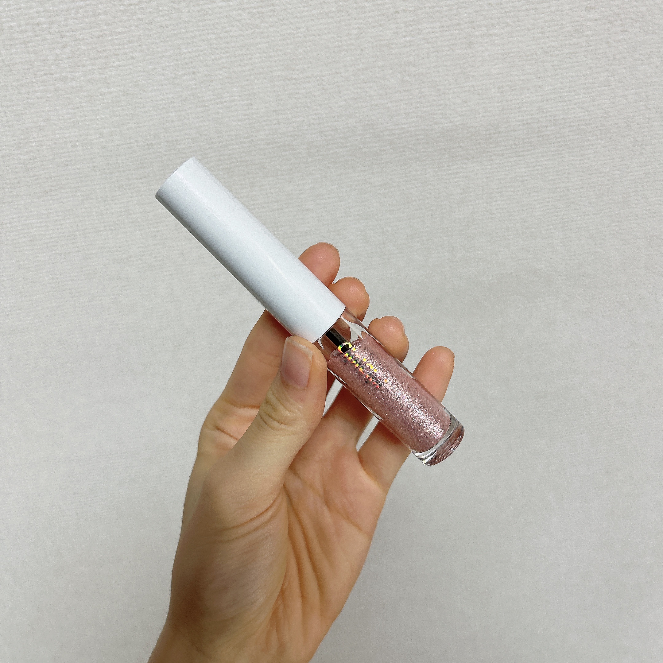 グリッター イルミネーションライナー R 102 スノーピンク(限定)/CipiCipi/リキッドアイライナーを使ったクチコミ（2枚目）