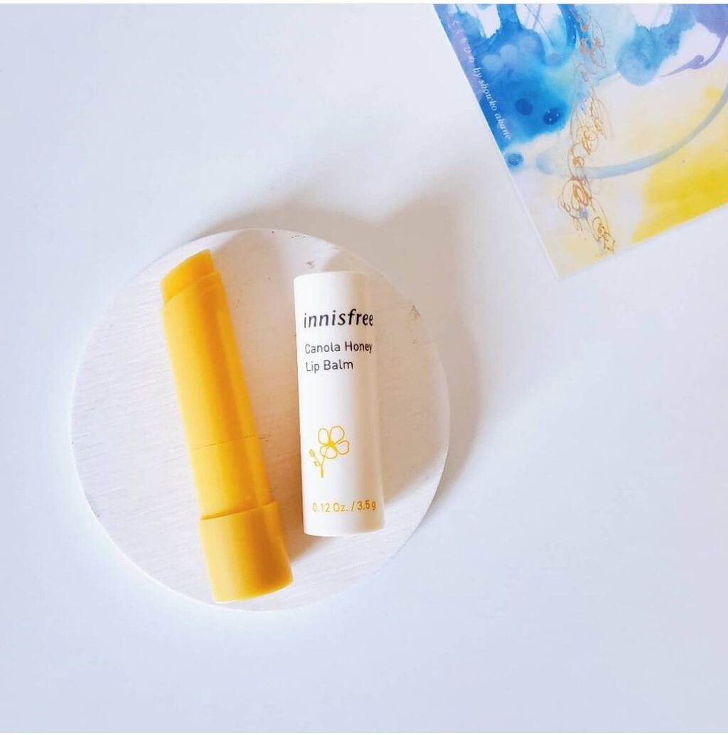 キャノーラハニー リップバーム/innisfree/リップケアを使ったクチコミ（2枚目）