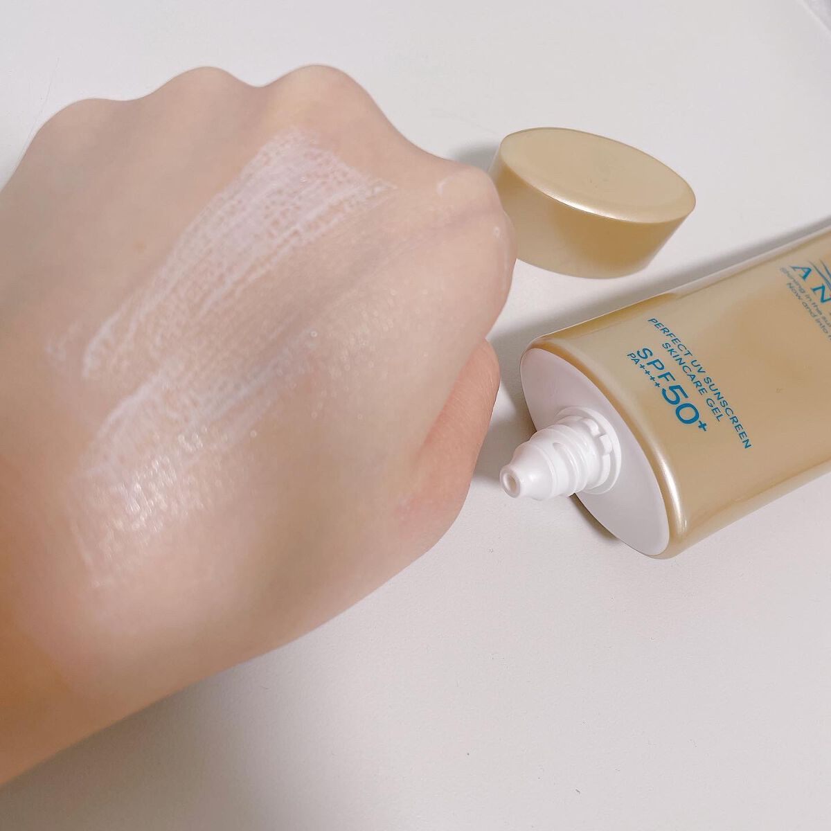 パーフェクトUV スキンケアジェル N/アネッサ/日焼け止め・UVケアを使ったクチコミ(3枚目)