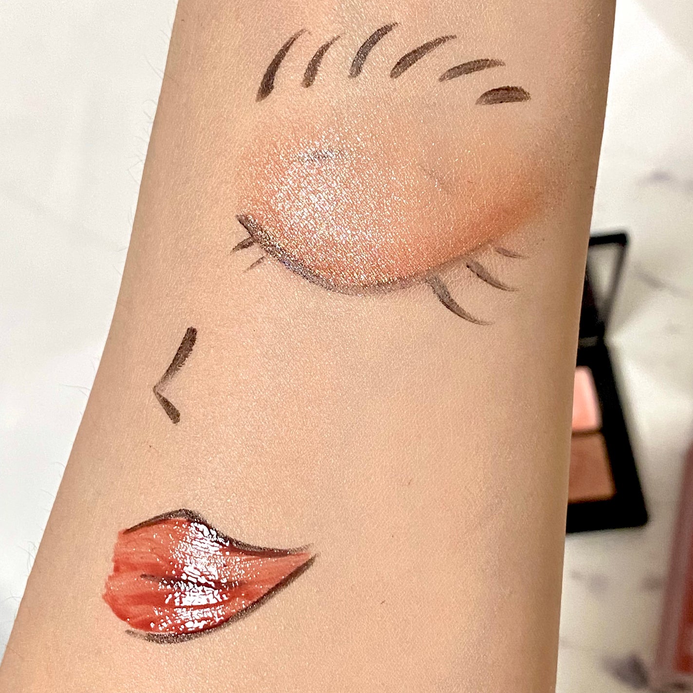 クワッドアイシャドー/NARS/アイシャドウパレットを使ったクチコミ(2枚目)