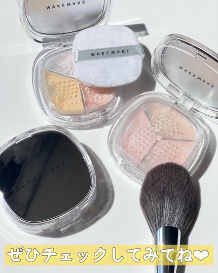 ステイフィクサーマルチカラーパウダー/wakemake/ルースパウダーを使ったクチコミ(8枚目)