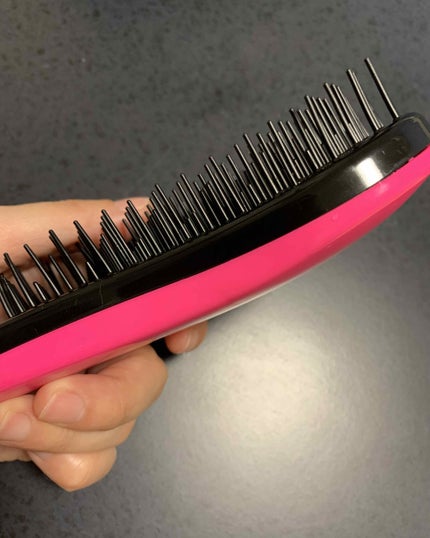 立体ヘアブラシ/DAISO/ヘアブラシを使ったクチコミ(2枚目)