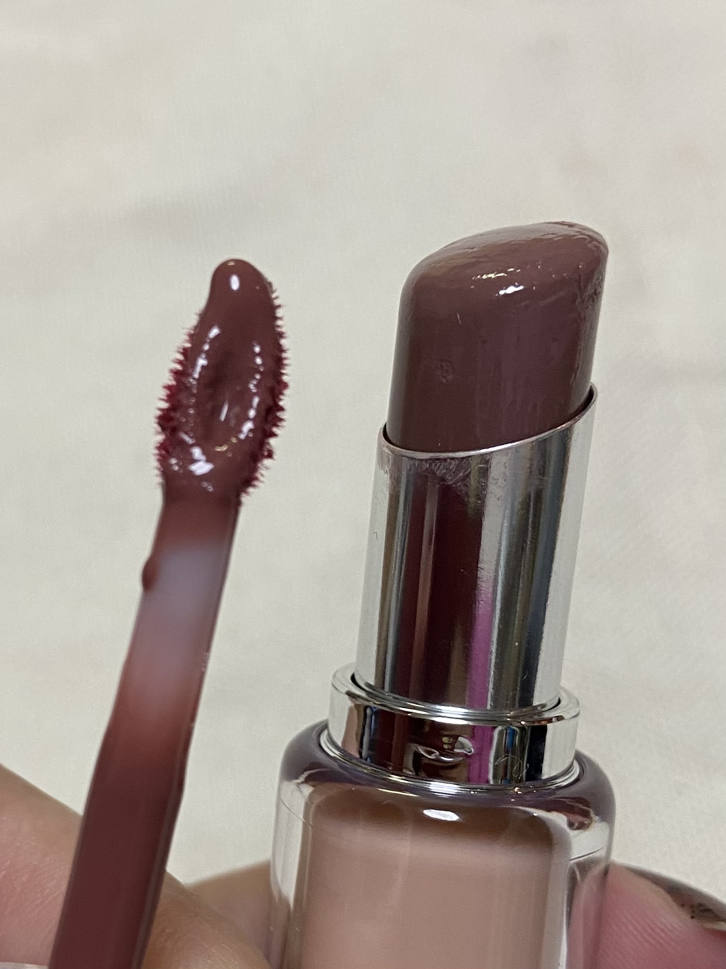 ウォータリーフィルムティント 725L 早熟紫芋/Joocyee/リップグロスを使ったクチコミ（2枚目）