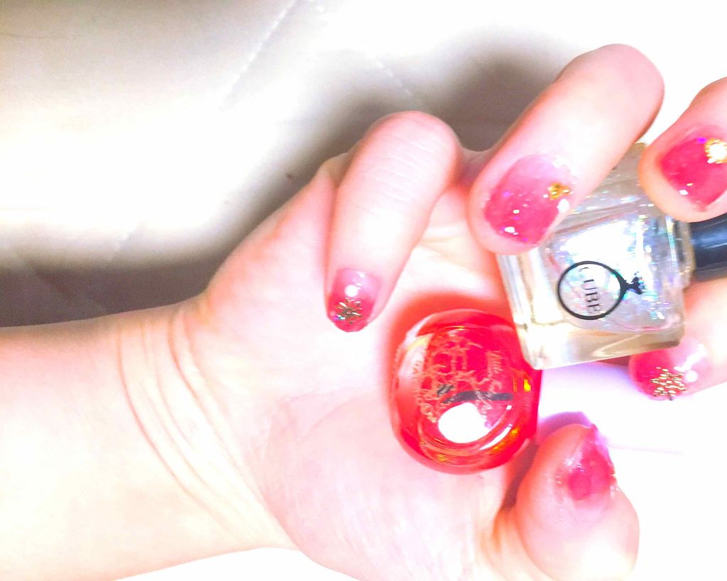 ジェルボリュームトップコート/キャンメイク/ネイルトップコートを使ったクチコミ（1枚目）