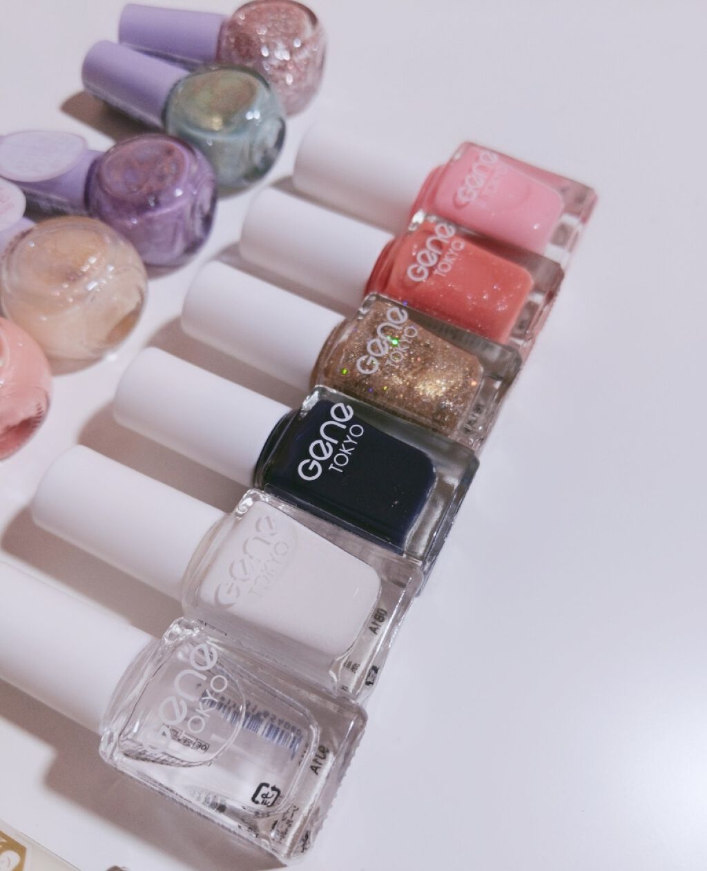 キキララ ネイル/DAISO/マニキュアを使ったクチコミ(4枚目)