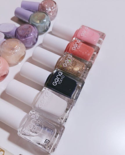 キキララ ネイル/DAISO/マニキュアを使ったクチコミ(4枚目)