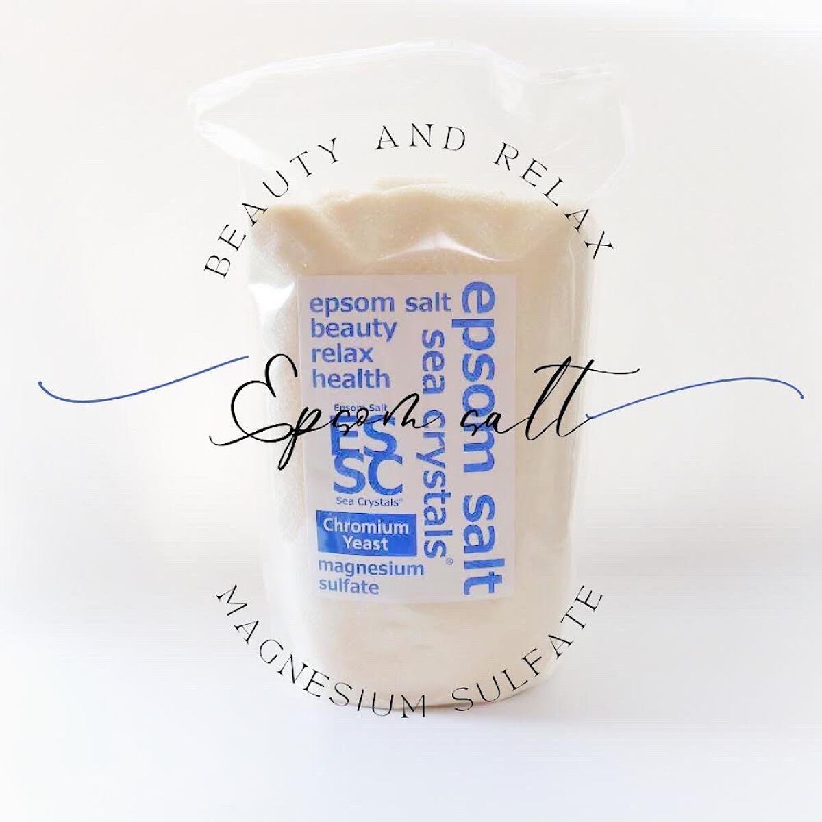 シークリスタルス エプソムソルト オリジナル/sea crystals/無機塩系入浴剤を使ったクチコミ（2枚目）