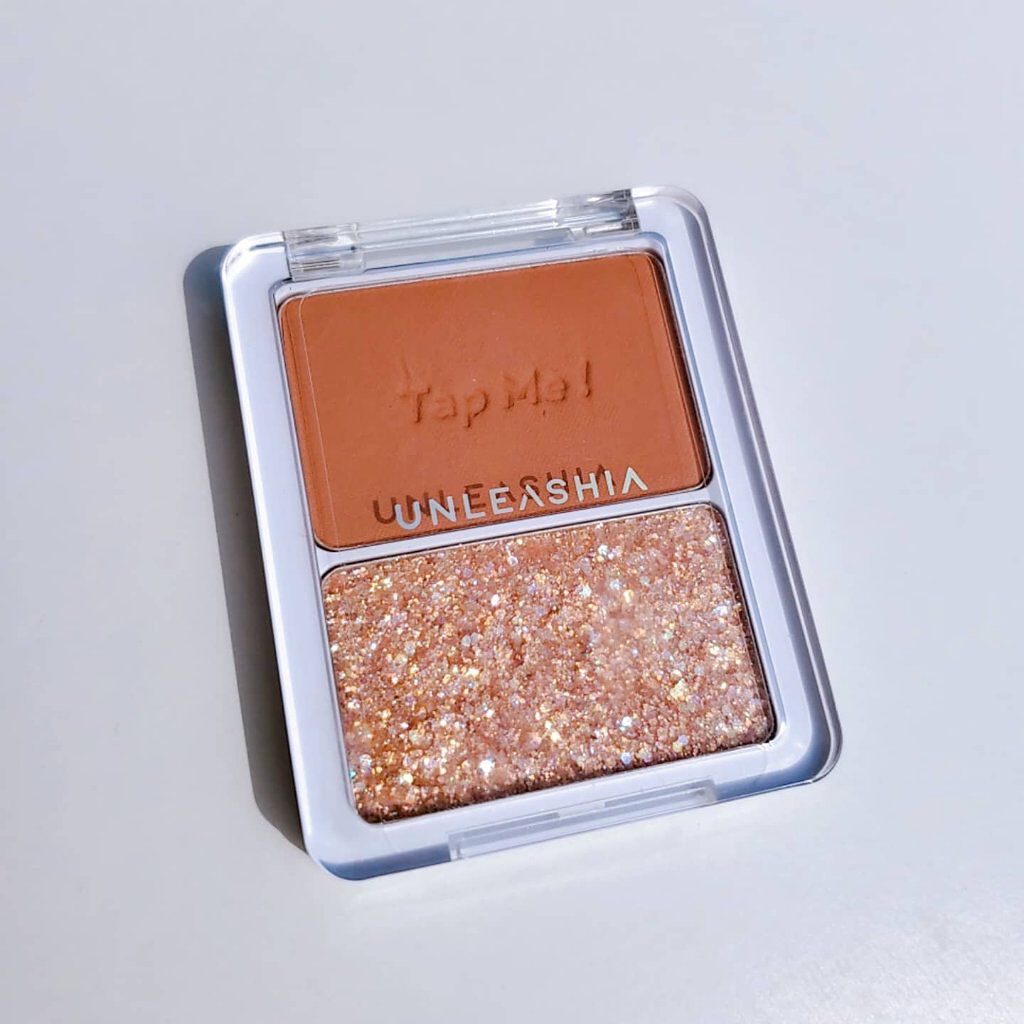 タップミー パレットデュオ No.2 グルーピィ/unleashia/アイシャドウパレットを使ったクチコミ（1枚目）