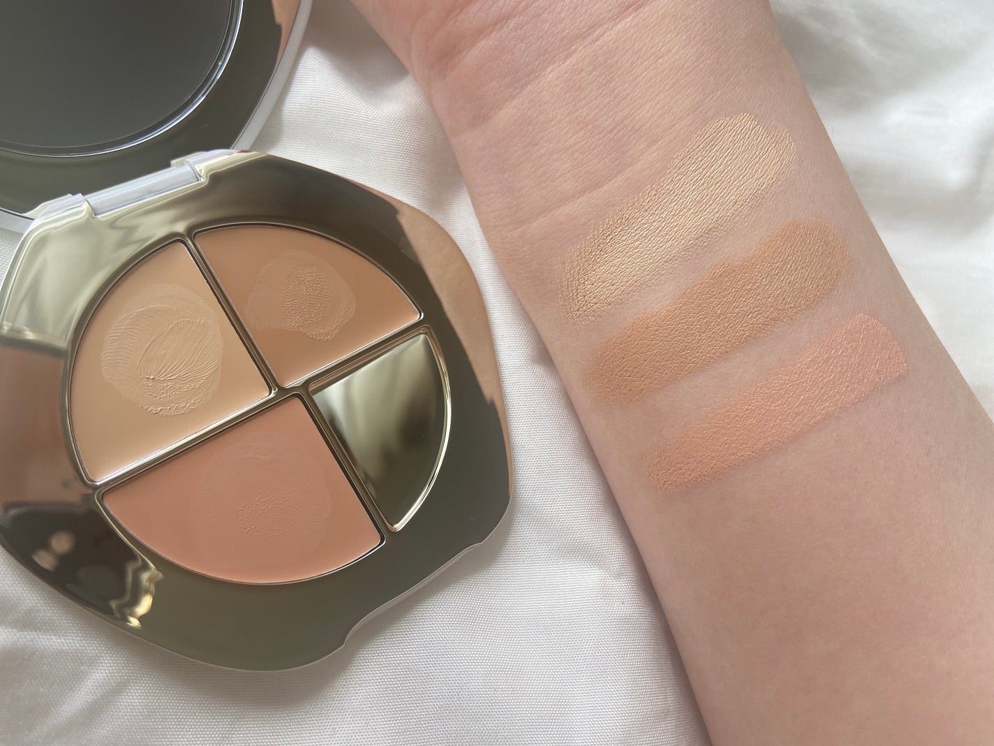 TIMAGE クリーミーコンシーラーパレット/TIMAGE/パレットコンシーラーを使ったクチコミ(3枚目)