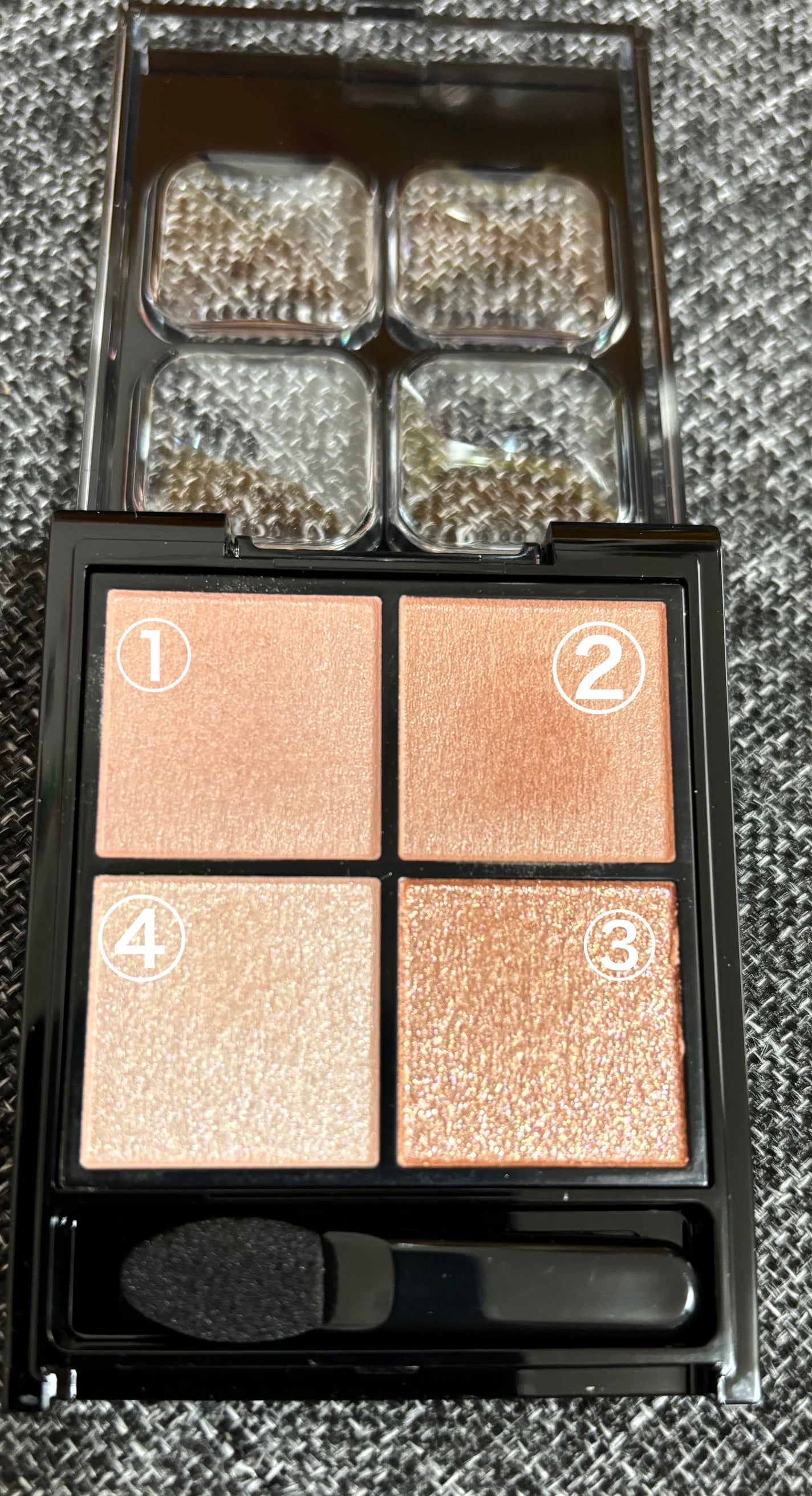 ケイト ポッピングシルエットシャドウ/KATE/アイシャドウパレットを使ったクチコミ(2枚目)