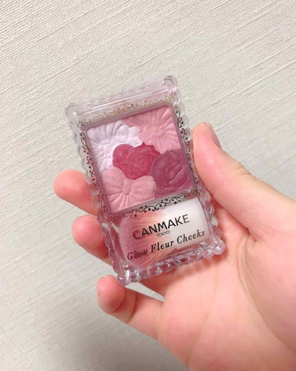 グロウフルールチークス/キャンメイク/パウダーチークを使ったクチコミ(1枚目)