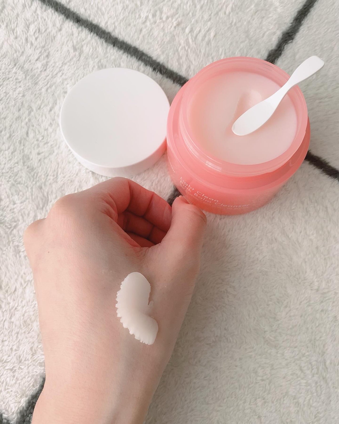 ライトクリーンピンクバームクレンザー/daymellow’/クレンジングクリームを使ったクチコミ(2枚目)