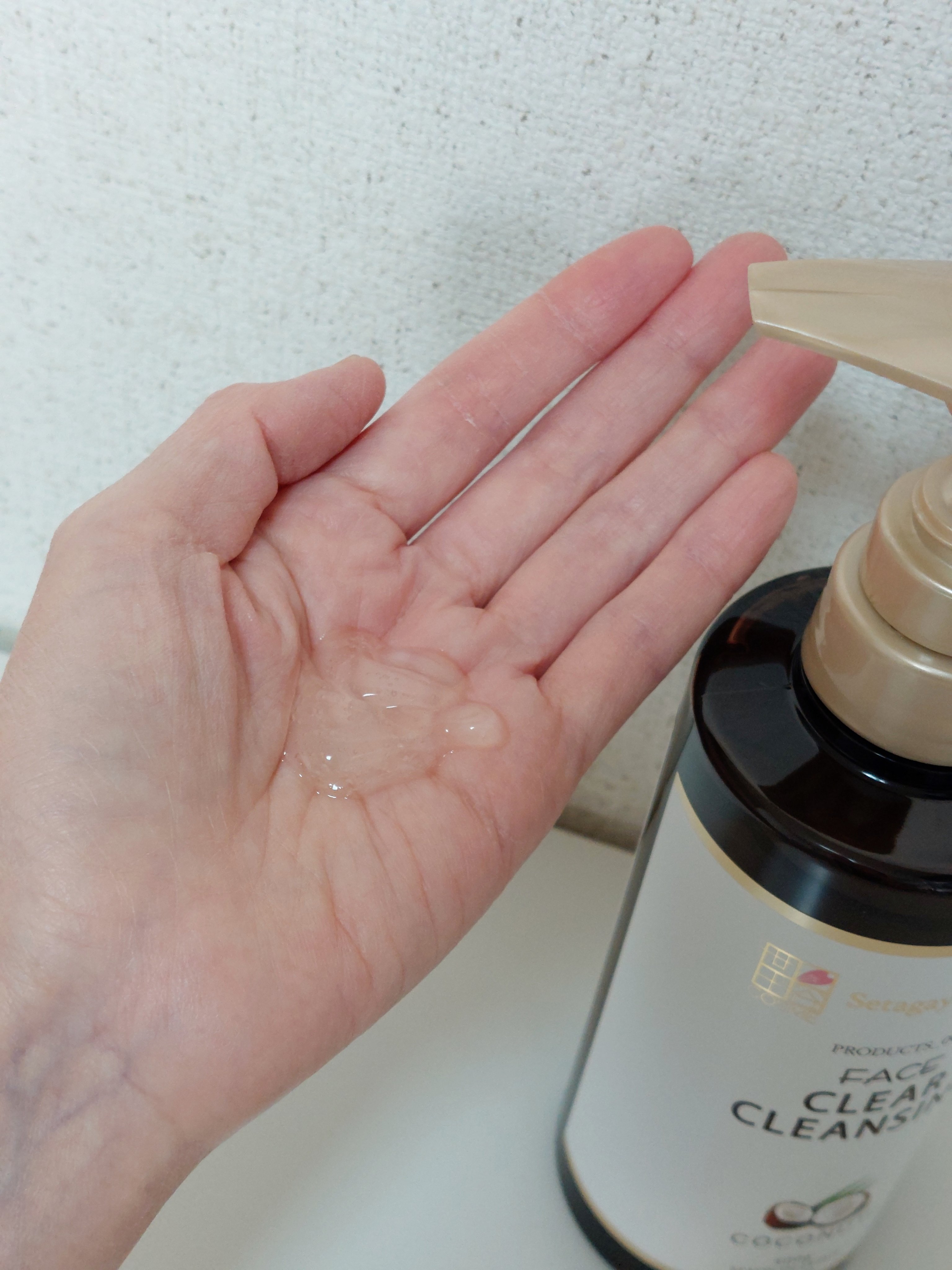 クリアクレンジング ココナッツ/世田谷コスメ/クレンジングジェルを使ったクチコミ（3枚目）
