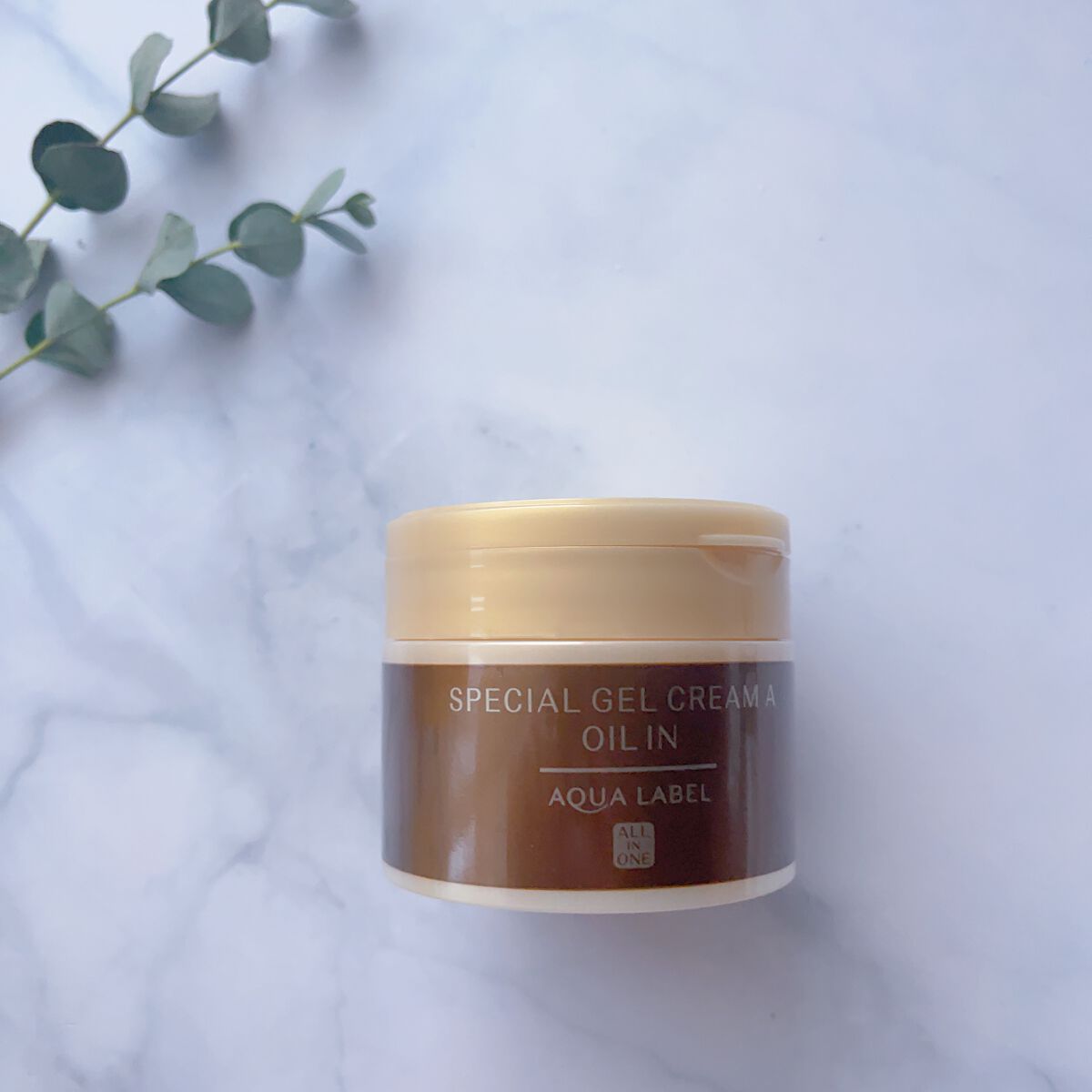 スペシャルジェルクリームA(オイルイン)/アクアレーベル/オールインワン化粧品を使ったクチコミ(1枚目)