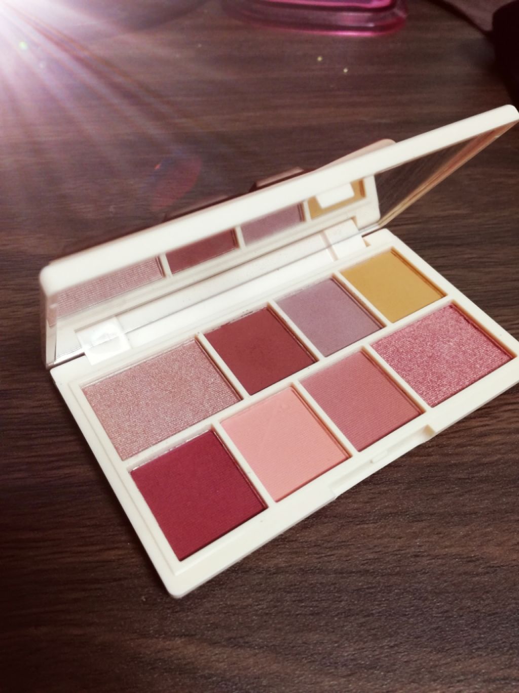 ミニチョコレートアイシャドウパレット/MAKEUP REVOLUTION/アイシャドウパレットを使ったクチコミ(2枚目)