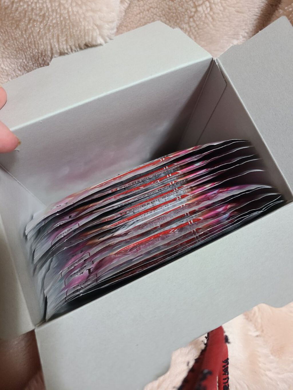 蒸気でホットアイマスク 幸せ届け!櫻の香り/めぐりズム/ホットアイマスクを使ったクチコミ（2枚目）