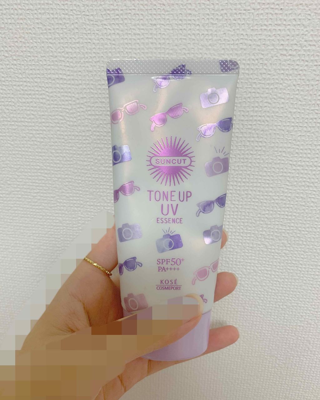 トーンアップUV エッセンス/サンカット®/日焼け止めローションを使ったクチコミ（1枚目）