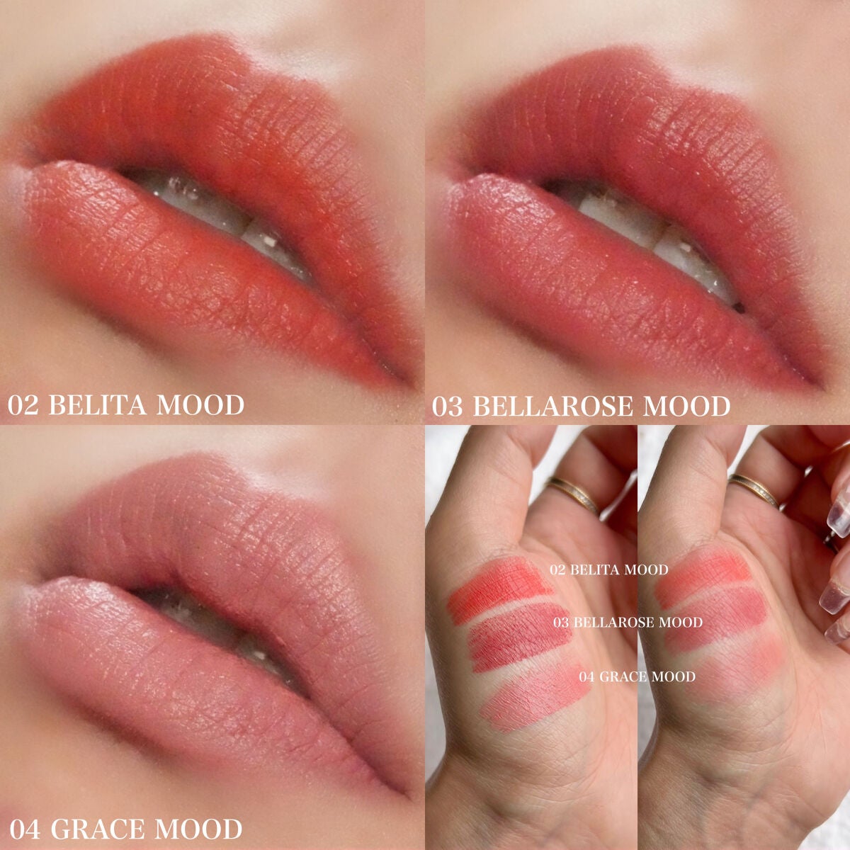 ダニエルムードステイリップ/merje/口紅を使ったクチコミ(4枚目)