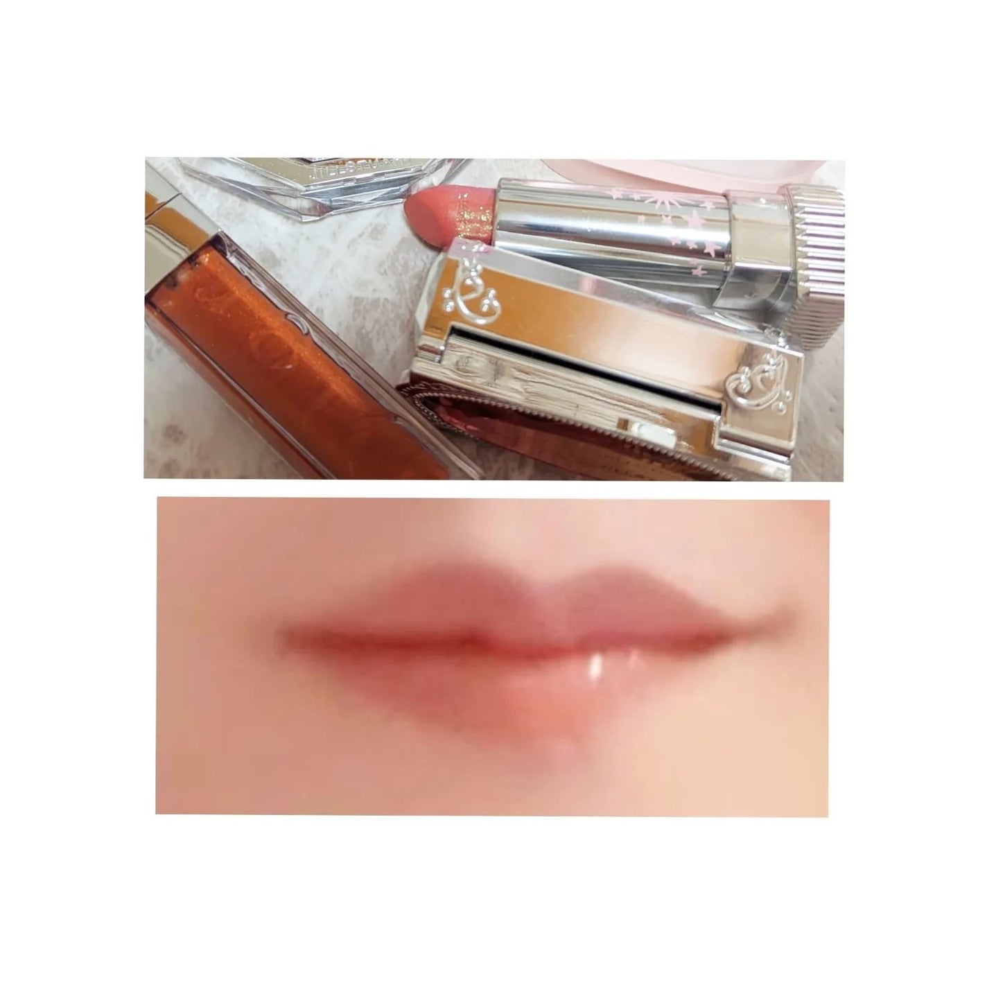 ルージュ リップジュエル ジェミーサテン/JILL STUART/口紅を使ったクチコミ(3枚目)