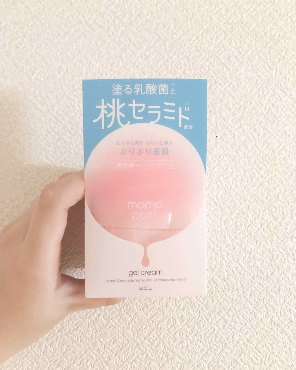 潤いジェルクリーム/ももぷり/オールインワン化粧品を使ったクチコミ（1枚目）