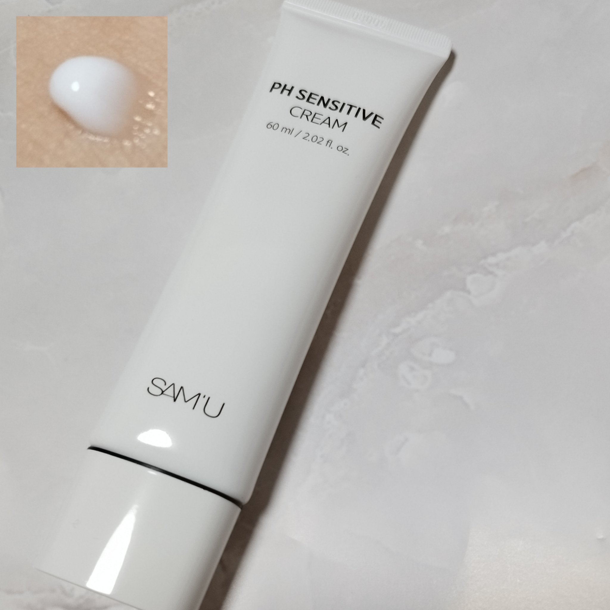 サミュ PHセンシティブクリーム/SAM'U/フェイスクリームを使ったクチコミ（3枚目）