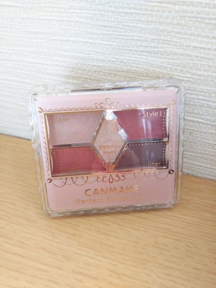 【旧品】パーフェクトスタイリストアイズ/キャンメイク/アイシャドウパレットを使ったクチコミ(1枚目)