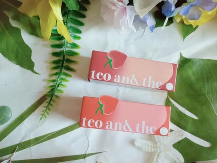 teo and the Milky Dotom Tint/タオアンダー/リップグロスを使ったクチコミ(8枚目)