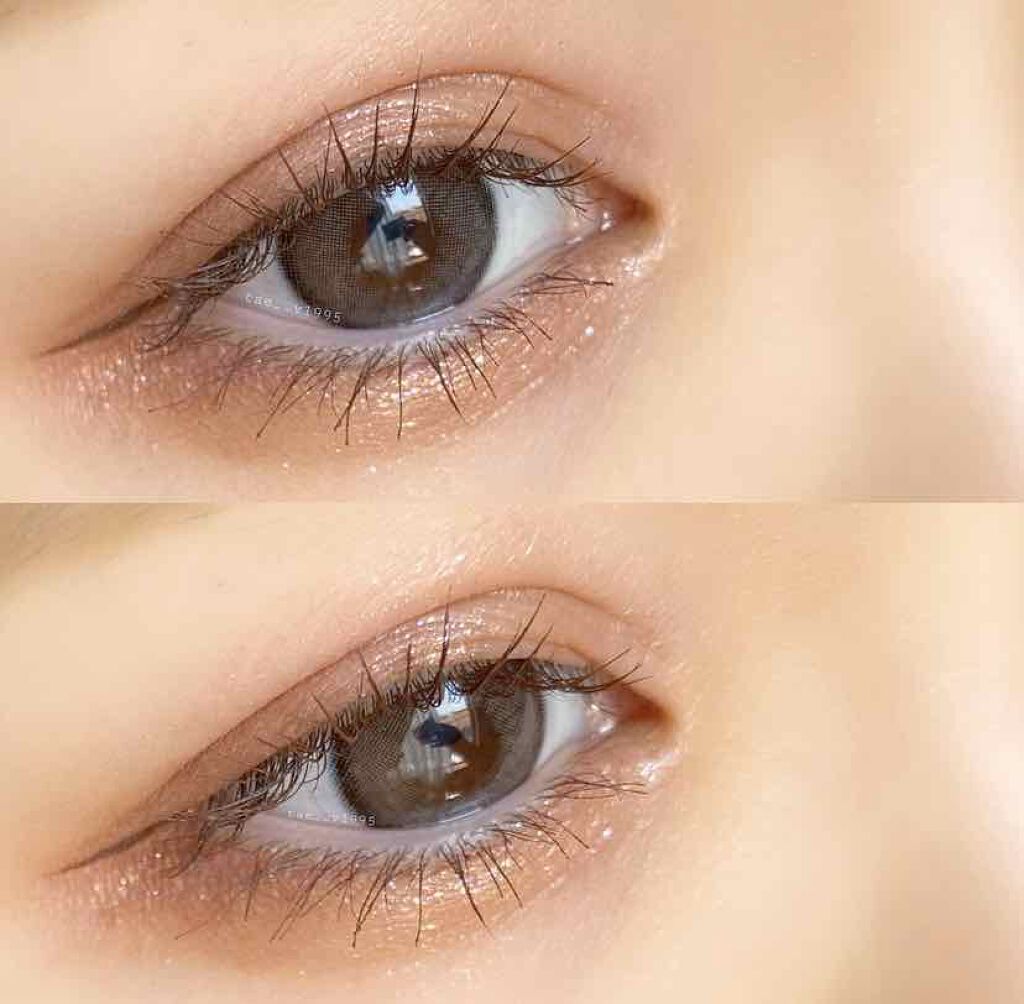 てむ on LIPS 「今回は学校にもつけて行けれそうなナチュラルカラコンをご紹介しま..」(2枚目)