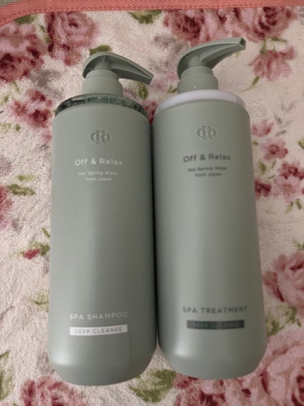 スパ・シャンプー/ヘアトリートメント ディープクレンズ/Off&Relax/市販シャンプーを使ったクチコミ(1枚目)