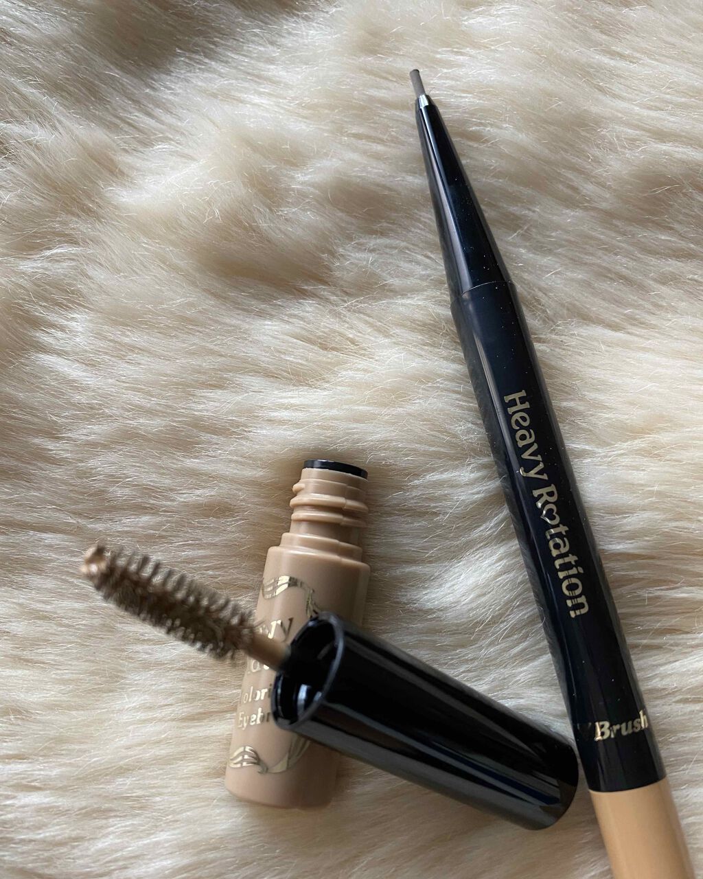 カラーリングアイブロウ/ヘビーローテーション/眉マスカラを使ったクチコミ(3枚目)