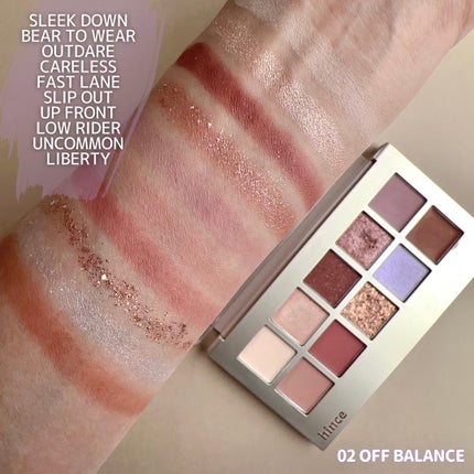 ニューデップスアイシャドウパレット/hince/アイシャドウパレットを使ったクチコミ(4枚目)