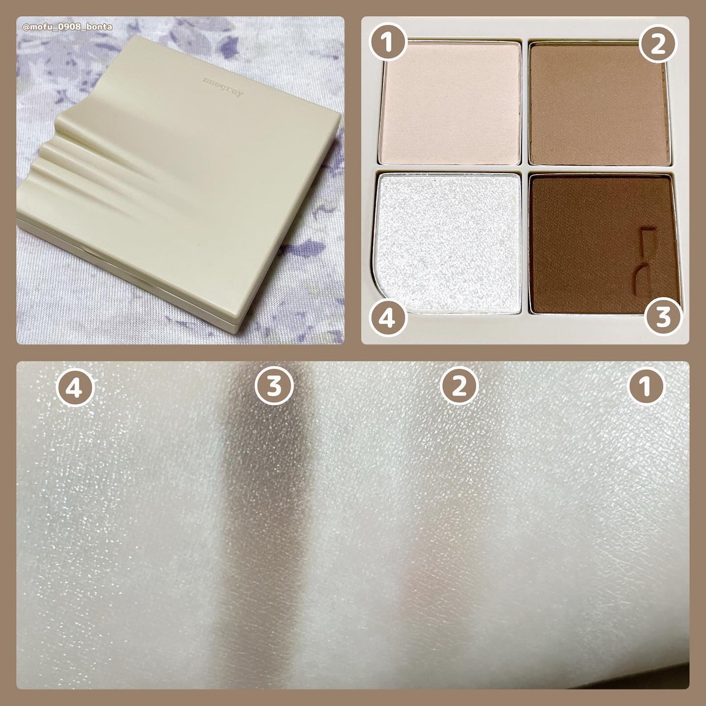 エッセンシャルアイパレット/nuegray/アイシャドウパレットを使ったクチコミ(2枚目)