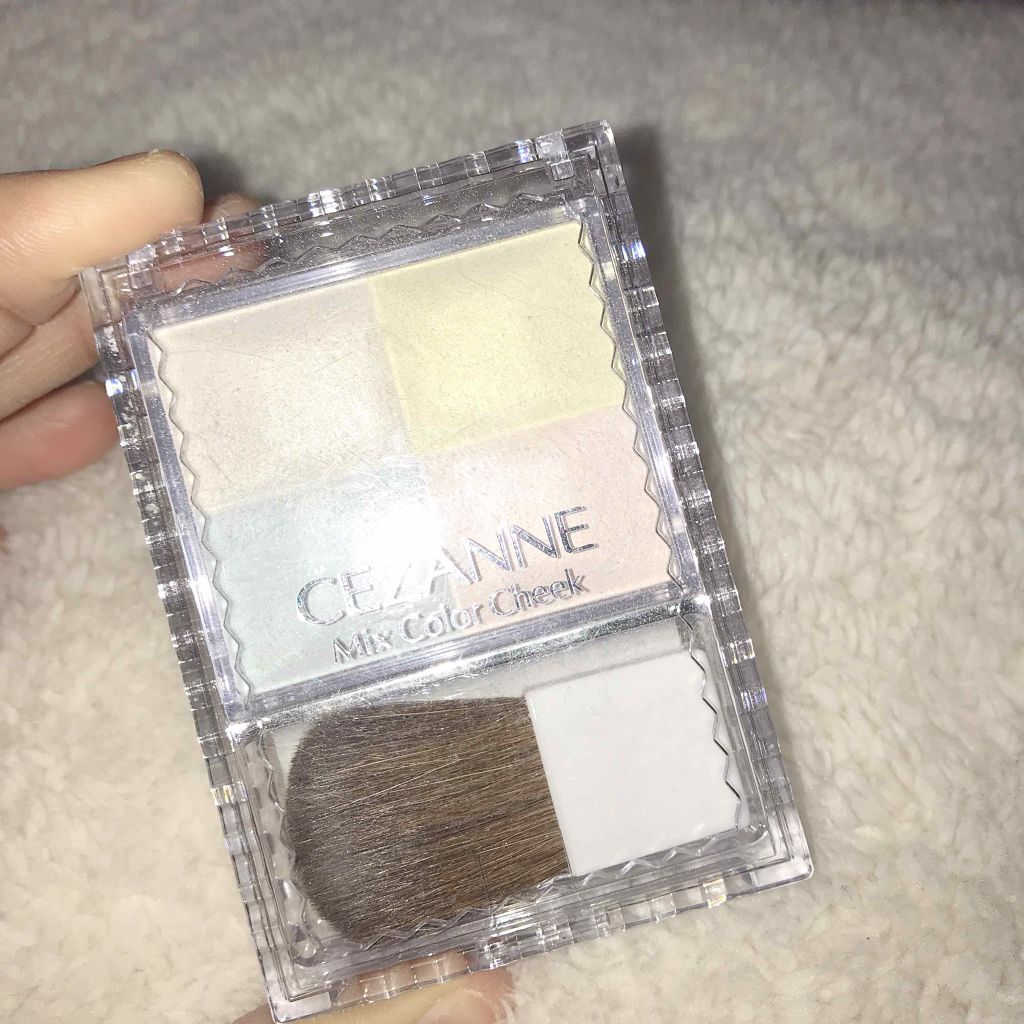 ミックスカラーチーク/CEZANNE/パウダーチークを使ったクチコミ（1枚目）