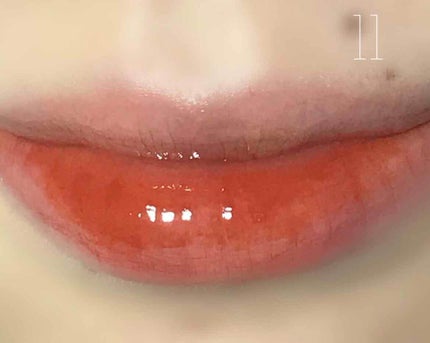 グラスティングウォーターティント/rom&nd/リップティントを使ったクチコミ(5枚目)